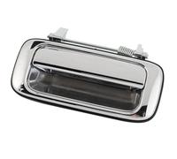 Alomejor Manija de Puerta Exterior, Repuesto de Acero Inoxidable Cromado para Serie 80 y LX450, Agarre Suave y Fácil Instalación para Mejorar la Estética del Vehículo (Trasero derecho: 69230-60010,