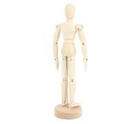 Alomejor Maniquí de Dibujo Modelo de Madera de 8 Pulgadas con 14 Articulaciones Articuladas para Niños y Artistas en Varios Espacios Creativos