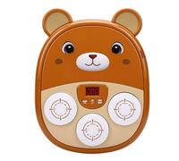 Alomejor Máquina de Boxeo Musical, Entrenador Portátil de Montaje en Pared de Dibujos Animados con Luces LED y Efectos de Sonido, Ideal para Ejercicio y Coordinación en Interiores para Niños