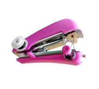 Alomejor Máquina de Coser de Mano Mini Grapadora Portátil Duradera para Manualidades DIY Viajes en el Hogar Mini Herramienta de Costura Manual de Plástico de Acero Inoxidable para la Mayoría de las