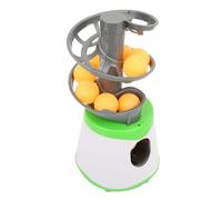 Alomejor Máquina de Pelotas Skee, Robot de Tenis de Mesa ABS, Entrenador Automático para Principiantes, Portátil, 10 Pelotas Incluidas, Ideal para Entrenamiento y Práctica