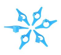 Alomejor Marcador de Pulgar Estable Anillo de Dedo Titular de Página para Entusiastas de la Lectura 10 Piezas Azul