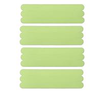 Alomejor Marcador Luminoso de Escalera, Cinta Antideslizante que Brilla en la Oscuridad con Topes de PEVA para Escaleras de Baño (12 tiras)
