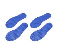 Alomejor Marcadores de huellas de PVC de alta calidad para aulas de guardería, marcadores de suelo en forma de pie antideslizantes con funciones de ejercicio divertidas 2 pares de por pies