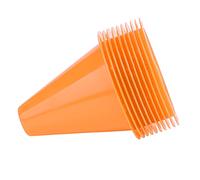 Alomejor Marcadores Fútbol,10 Unidades PE Resistentes y Duraderos,Conos Entrenamiento,para Niños Deportistas Equipos Uso Personal