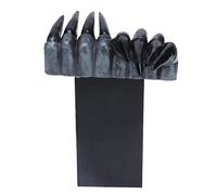 Alomejor Marcapáginas de la Mano del, Artesanía 3D de Resina única para Amantes de los Libros y Amigos, Adorno de Escritorio para Dormitorio y Estudio, Material de Resina Sintética