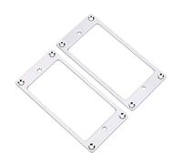 Alomejor Marco Pastilla Guitarra, Duradero y fácil instalación, Soporte Pickup metálico, 2 Unidades for Guitarristas, Productores Musicales, DIY Aficionados