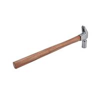 Alomejor Martillo de Herrador de Acero, Herramienta de Primera Calidad, de Madera, Superficie Brillante, Herraje de Caballos, Cuidado de Pezuñas, Martillo para Veterinarios y Carpinteros