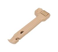 Alomejor Martillo para Estacas de Carpa, 27,7x8,6 Cm, PP y Acero Al Carbono, para Camping (Caqui)