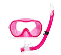 Alomejor Máscara de Snorkel, Máscara de Snorkel Seca con Lente Antivaho, Sello de Silicona, Correa Ajustable, Gafas de Buceo para PC, Juego de de para Adultos y Niños, Buceo, (#1)