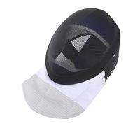 Alomejor Máscara Deportiva de Esgrima, Casco Protector con Pechera Acolchada, Forro Impermeable de Malla Metálica para Práctica Diaria y Competición (Talla S)