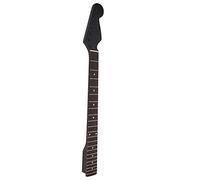 Alomejor Mástil de Guitarra Eléctrica de 22 Trastes, Diapasón de Palisandro de Arce con Alma Ajustable y Puntos con Incrustaciones Laterales, para Piezas de Repuesto de Guitarra