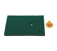 Alomejor Mat de Ejercicio de -swungs Compactamente Fácil de Almacenar Cojines de Hierba con una Camiseta para Copos Amantes del + EVA 30x20cm