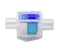 Alomejor Material de la PC de la Conexión Roscada de la Válvula de Drenaje del Olor Anti Central de la Válvula de Retención del Drenaje del Aire Acondicionado Central de 3 Pruebas