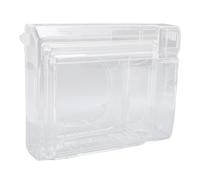 Alomejor Material de PC Protectora Caja/Cubierta para la Cámara Instantánea de Wide 400, Cubierta de Almacenamiento a Prueba de Rasguños Transparente con Cordón, Fácil de Usar para Entusiastas de