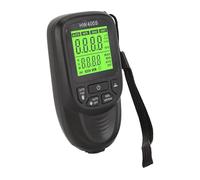 Alomejor Medidor de Espesor de Revestimiento de Alta Precisión Medidor de Espesor de Pintura Multifuncional, Registro de Diversos Datos para Acabado de Metal y Revestimientos Anodizados, Probador de