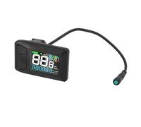 Alomejor Medidor de Pantalla a Color para Bicicleta Eléctrica Panel de Control Impermeable para Motores Pantalla LCD - Apto para Mangos de 22,2 Mm y 25,4 Mm - Ideal para Todos los Ciclistas