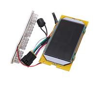 Alomejor Medidor de Pantalla LCD de Bicicleta eléCtrica, Reemplazo de Pantalla Universal de 36 V para ReparacióN de Scooter KUGOO S1