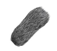 Alomejor Mejorador Peludo del Parabrisas del Micrófono para Grabación en Exteriores VideoMic GO, Reduce el Ruido del Viento, Material de Pelusa Vegetal de Alta Calidad, 1x Cubierta contra el Viento