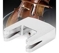 Alomejor Metal de Metal Preciso Silenciador Mudo para la Práctica de Violoncello 3/4 4/ Cohecho Principiantes Aleación de Zinc