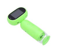 Alomejor Microscopio Mini para Niños, Microscopio Digital 1080P 2 Pulgadas con 8 Luces LED Ajustables, Exploración Científica para Edades 3-12