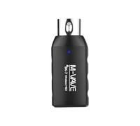 Alomejor MIDI Inalámbrico 2.4G, Baja Latencia Inferior a 3 Ms, 25 Horas de Reproducción, Alcance de 15 M, Plug and Play, con Batería Recargable y Emparejamiento Automático, para Piano