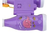 Alomejor Mini Binoculares Ligeros para Niños, Lentes Transparentes Duraderas, Juguete para Observar Aves (#2)