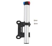 Alomejor Mini Bomba de Bicicleta, Válvula Dual y Bomba Manual de Inflación Rápida Adecuados para Bicicletas de Montaña en Carretera Que Ciclan los Viajeros