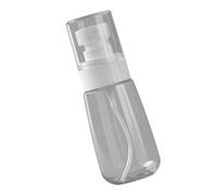 Alomejor Mini Botellas de Spray Vacías de Niebla Fina a Prueba de Fugas para Tonificadores, Niebla para el Cabello, Tamaño de Viaje, Botella de Spray Pequeña de 2.0 Fl Oz, de Transparente Recargable