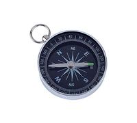 Alomejor Mini Brújula de Bolsillo Portátil para Exteriores - Ideal para Senderismo, Acampar y Navegación al Aire - Compacta y Ligera para Actividades de Montaña y Aventura