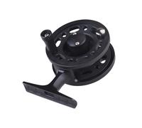 Alomejor Mini Carrete de Pesca con Mosca, Compacto, Ligero, 87 G, Cuerpo de Alta Resistencia, Copa de Línea Suave, con Perilla de Tensión Ajustable, para Pesca en Agua Dulce y Salada (60mm)