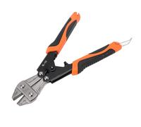 Alomejor Mini cortador de pernos cortacables de acero resistente para un corte eficiente de vallas de alambre metálico mango antideslizante cortador de pernos portátil compacto para ingenieros