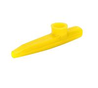 Alomejor Mini Instrumento Kazoo Portátil de Plástico para Aprender y Acompañar Fácilmente el Ukelele y la Guitarra, Rojo (YELLOW)