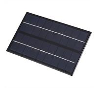 Alomejor Mini Panel Solar Policristalino con Alta Tasa de Conversión para Cargador de Teléfono de Luz Solar DIY Aplicable para Iluminación del Hogar