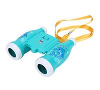 Alomejor Mini prismáticos Ligeros de los prismáticos de los niños de 6 Veces con la Correa para el Juguete Preescolar Educativo de los niños(Blue)