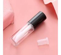 Alomejor Mini Tubos de Brillo de Labios, Contenedor Pequeño de 1,2 Ml, Peso Moderado para Pintalabios DIY, 45 Uds., 45 Tapones de Botella, Embalaje Cosmético