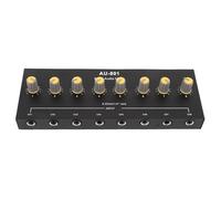 Alomejor Mixer de Sonido Profesional de 8 Pulgadas -mplificador -Amplificador para Apariciones en Vivo y Estudios en el Hogar