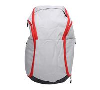 Alomejor Mochila de Baloncesto, Bolsa Deportiva de Gran Capacidad con Compartimento para Ordenador Portátil y Segregación Seca y Húmeda (Gris Blanco)