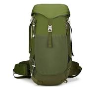 Alomejor Mochila De Senderismo Mochila Deportiva Duradera Antidesgarro para Hombres De Camping Transpirable De Gran Capacidad para Viajes Al Aire, Nylon Resistente Al Agua Verde (#3)