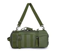 Alomejor Mochila Ligera A Prueba De Lluvia para Aparejos De Pesca, Bolsa Duradera para Equipos De Pesca para Viajes Al Aire, Almacenamiento De 15 L para Hombres, Tela Oxford (21cm*17cm*43cm)