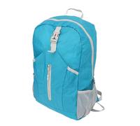 Alomejor Mochila Plegable Ultraligera, Resistente Al Desgarro, Material de Poliéster, Cremalleras de Metal Pesado para Uso Diario (lago)