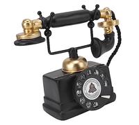 Alomejor Modelo de Teléfono Decorativo Retro Vintage, Decoración de Teléfono Antiguo de Resina para el Hogar, Sala de Estar, Decoración de Ventana de Cafetería, 473-543g (-14) (-14)