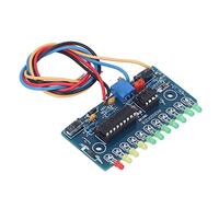 Alomejor Módulo de Nivel de Audio LED de 10 Segmentos de Alta Sensibilidad para Amplificadores y Altavoces 11 LED de Color de 3 Mm