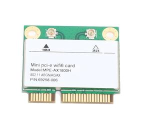 Alomejor Módulo de Tarjeta Inalámbrica MPE AX1800H de Alto Rendimiento con RTL8852BE, Adaptador de Red Mini PCIe de Doble Banda, 5.2 para /, Materiales de Primera Calidad, para Acceso a Múltiples
