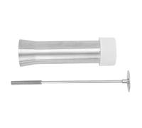 Alomejor Molde de Prensado para Triturar Tofu, Triturador de Acero Inoxidable Premium para Cocina, Malla de 3 Cuchillos, 1 Unidad