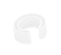 Alomejor Molde de Pulsera de Resina de Silicona Suave y Flexible para Hacer Joyas Ideal para Entusiastas de las Manualidades Material: Silicona