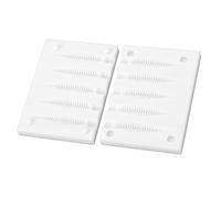 Alomejor Molde para Señuelos de Pesca, PETG, Molde de Plástico Blando Impreso en 3D, 2 Partes, 2,36 X 1,69 X 0,39 Pulgadas para Hacer Cebos de Bricolaje, de Pescado Blanco para Pescadores y Amantes