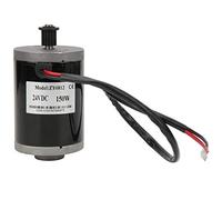 Alomejor Motor DC Brush 24V 150W Imán Motor Permanente Motor de Alta Velocidad con polea para Bicicleta eléctrica Bicicleta