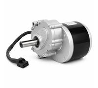 Alomejor Motor de Cepillo para Sillas de Ruedas Eléctricas 24V 250W Motor Eléctrico 75r/min para Reemplazo de Sillas de Ruedas Eléctricas