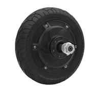 Alomejor Motor de Cubo, Motor de Scooter de Aluminio sin Escobillas de 8 Pulgadas con Neumático de Goma Duradero, Rueda Eléctrica de Alto Rendimiento de 36 V y 350 W para Viajeros